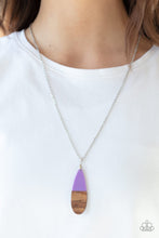 Load image into Gallery viewer, Going Overboard Purple Necklace - SC Bling Boutique