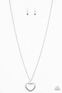 Bighearted Silver Necklace - SC Bling Boutique