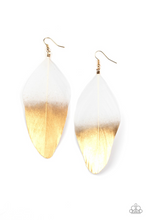 Load image into Gallery viewer, Fleek Feathers - White Earring - SC Bling Boutique