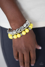 Load image into Gallery viewer, Prismatic Pop Yellow bracelet - SC Bling Boutique