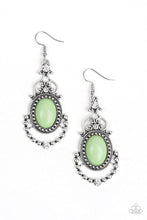 Load image into Gallery viewer, CAMEO and Juliet Green Earring - SC Bling Boutique