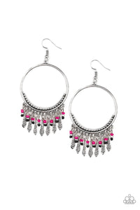 Floral Serenity Pink Earring - SC Bling Boutique