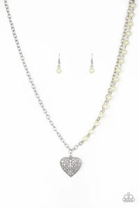 Forever in My Heart Yellow Necklace - SC Bling Boutique