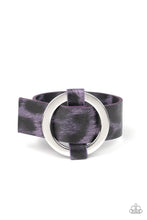 Load image into Gallery viewer, Jungle Cat Couture Purple Bracelet - SC Bling Boutique