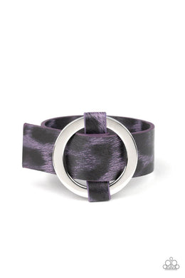 Jungle Cat Couture Purple Bracelet - SC Bling Boutique