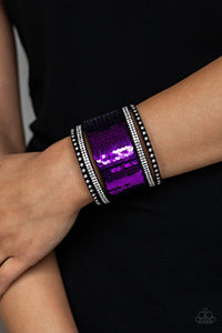 Mermaids Have More Fun Purple Urban Bracelet - SC Bling Boutique