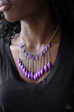 Cargar imagen en el visor de la galería, Venturous Vibes Purple Necklace - SC Bling Boutique