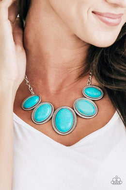 NOBLE NOMAD - BLUE TURQUOISE NECKLACE