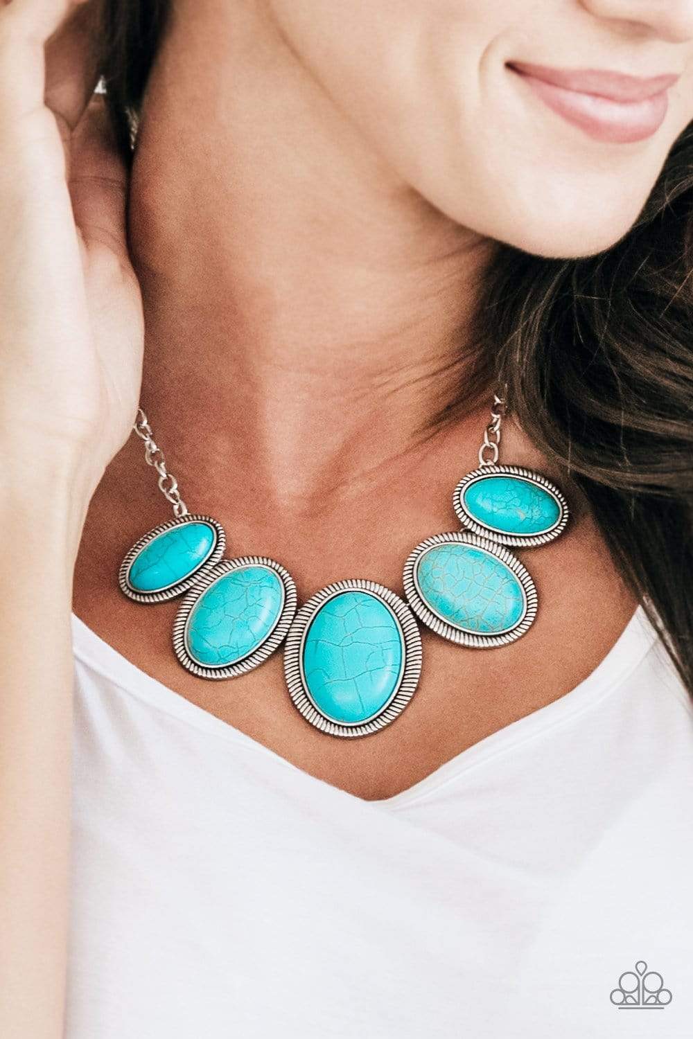 NOBLE NOMAD - BLUE TURQUOISE NECKLACE